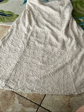 LOFT Ivory Lace Maxi Skirt